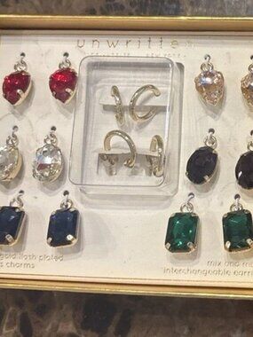 Earrings w/Charms
